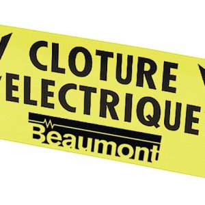 Plaquette signalisation