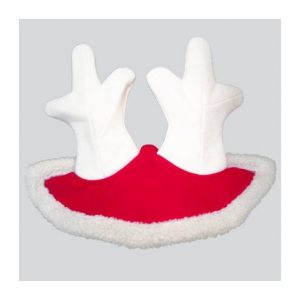 Bonnet oreilles Equithème Noël en forme de bois de Renne