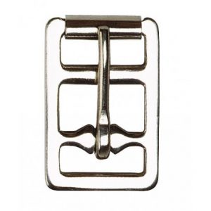 Boucle de sangle en inox avec rouleau