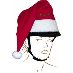 Couvre casque Equitheme Noël