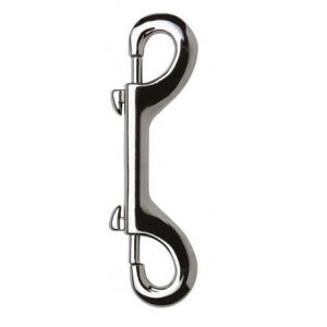 Mousqueton double oeil 12mm