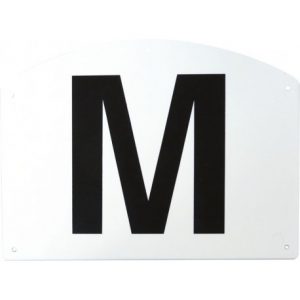 Set de lettres de manège Hippotonic support plastique