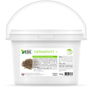Dermaphyt + Démangeaisons saisonnières cheval – Complément enrichi à base de plantes