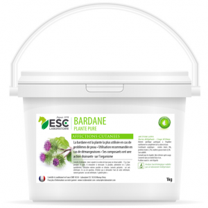 Bardane-Démangeaisons saisonnières cheval- Plante Pure