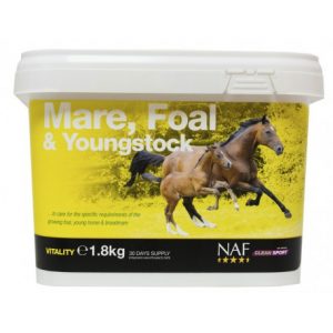 Aliment complémentaire Naf Mare, Foal & Yongstock