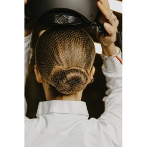 Barrette résille pour cheveux EQUITHEME Filet