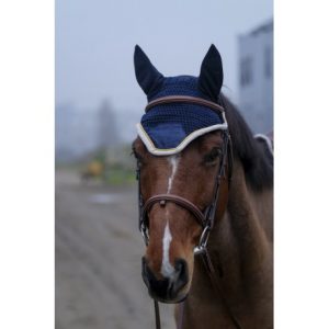 Bonnet chasse-mouches EQUITHÈME Denim