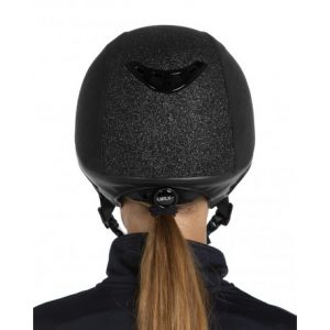 Casque BACK ON TRACK EQ3 Lynx Microfibre/Strass