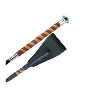 Cravache FLECK courte, poignée nubuck