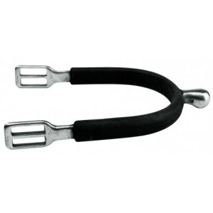 Éperons FEELING Polo inox gainé caoutchouc