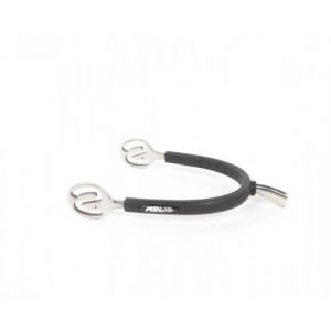 Éperons METALAB Prince de Galles inox gainés caoutchouc