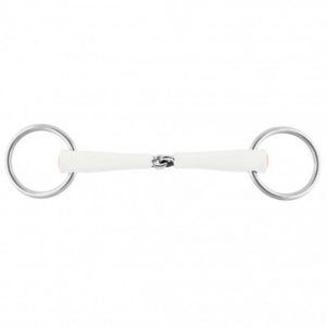 Mors 2 anneaux NATHE, simple brisure, 18 mm