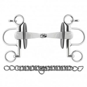 Mors pelham NATHE, simple brisure, 5,5 cm