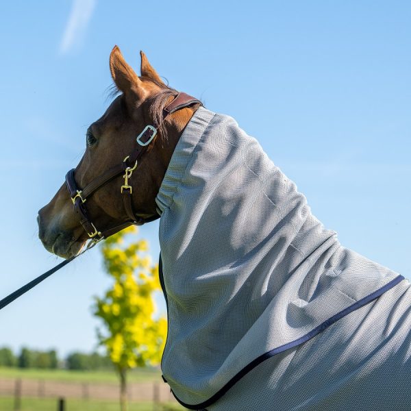 Couvre-encolure pour Winderen couverture anti-mouches pour chevaux Fly - Proof – Image 6
