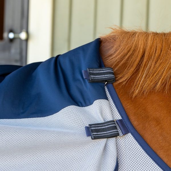 Couvre-encolure pour Winderen couverture anti-mouches pour chevaux Fly - Proof – Image 4
