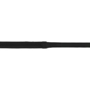 Rênes caoutchouc NORTON PRO Boucles noires