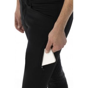 Pantalon softshell EQUITHÈME Zermatt, fond silicone
