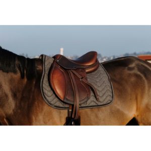 Tapis de selle EQUITHÈME Chevron