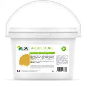 ARGILE JAUNE – Hygiène cutanée en milieu humide esc