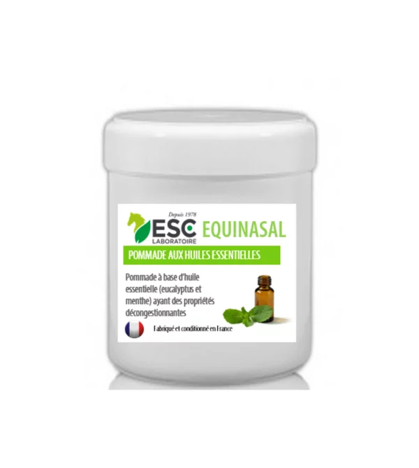 EQUINASAL – Respiration cheval – Pommade naseaux ESC
