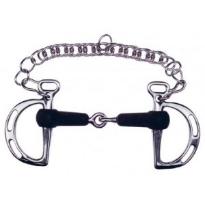 Mors espagnol FEELING – Caoutchouc à passes