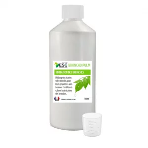 BRONCHO PULM LIQUIDE – Respiration et refroidissement cheval – Complément enrichi à base de plantes ESC